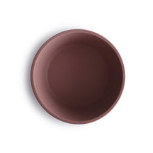 Load image into Gallery viewer, Mushie - Silicone Suction Bowl (Cloudy Mauve)
