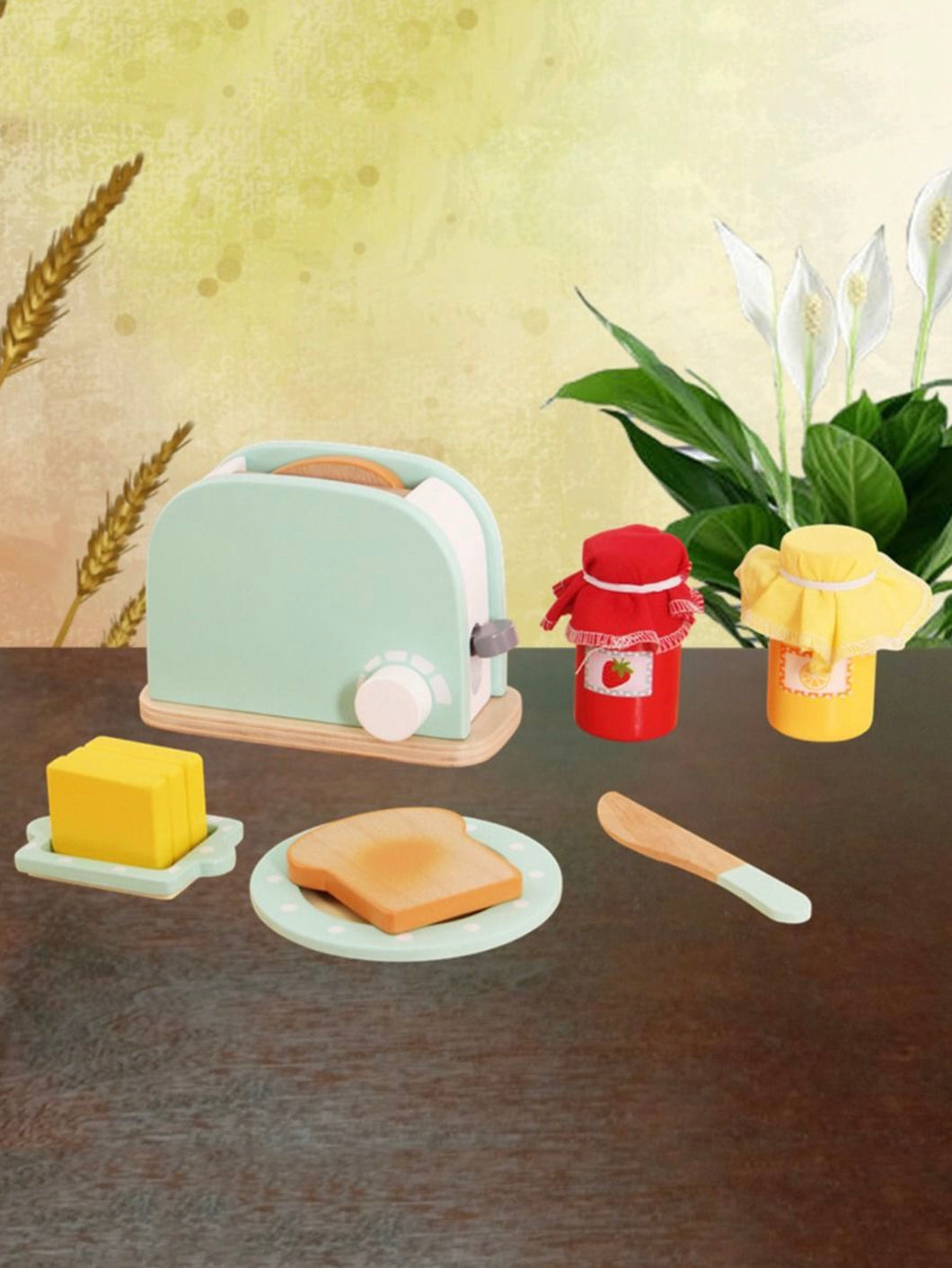 Wooden Mini Toaster Machine Toy