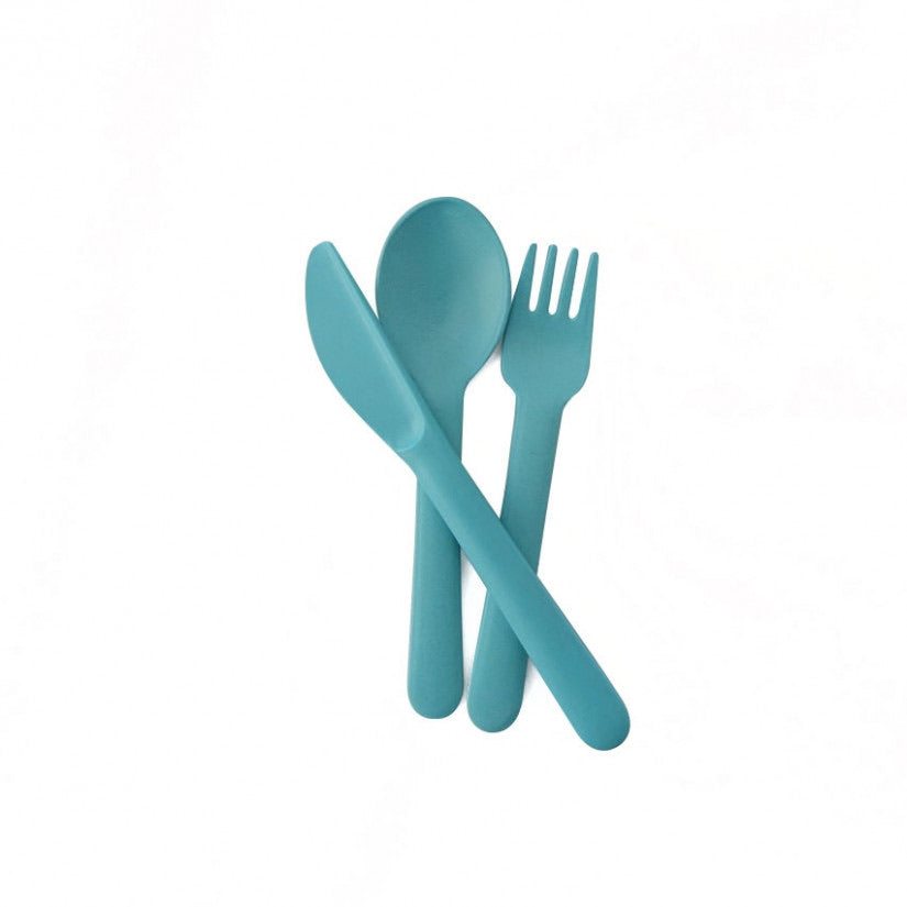 Bamboo Kids Cutlery - Lagoon