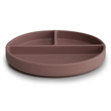 Load image into Gallery viewer, Mushie - Silicone Suction Plate (Cloudy Mauve)
