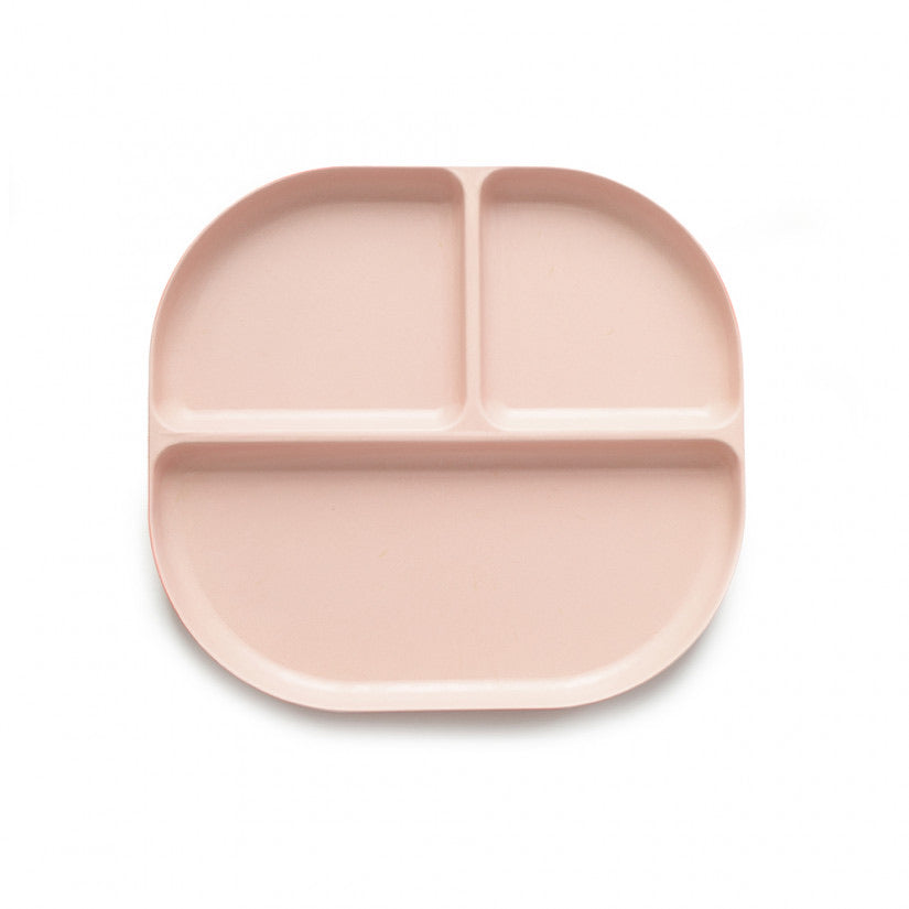 Bamboo Kids Divided Plate - Blush