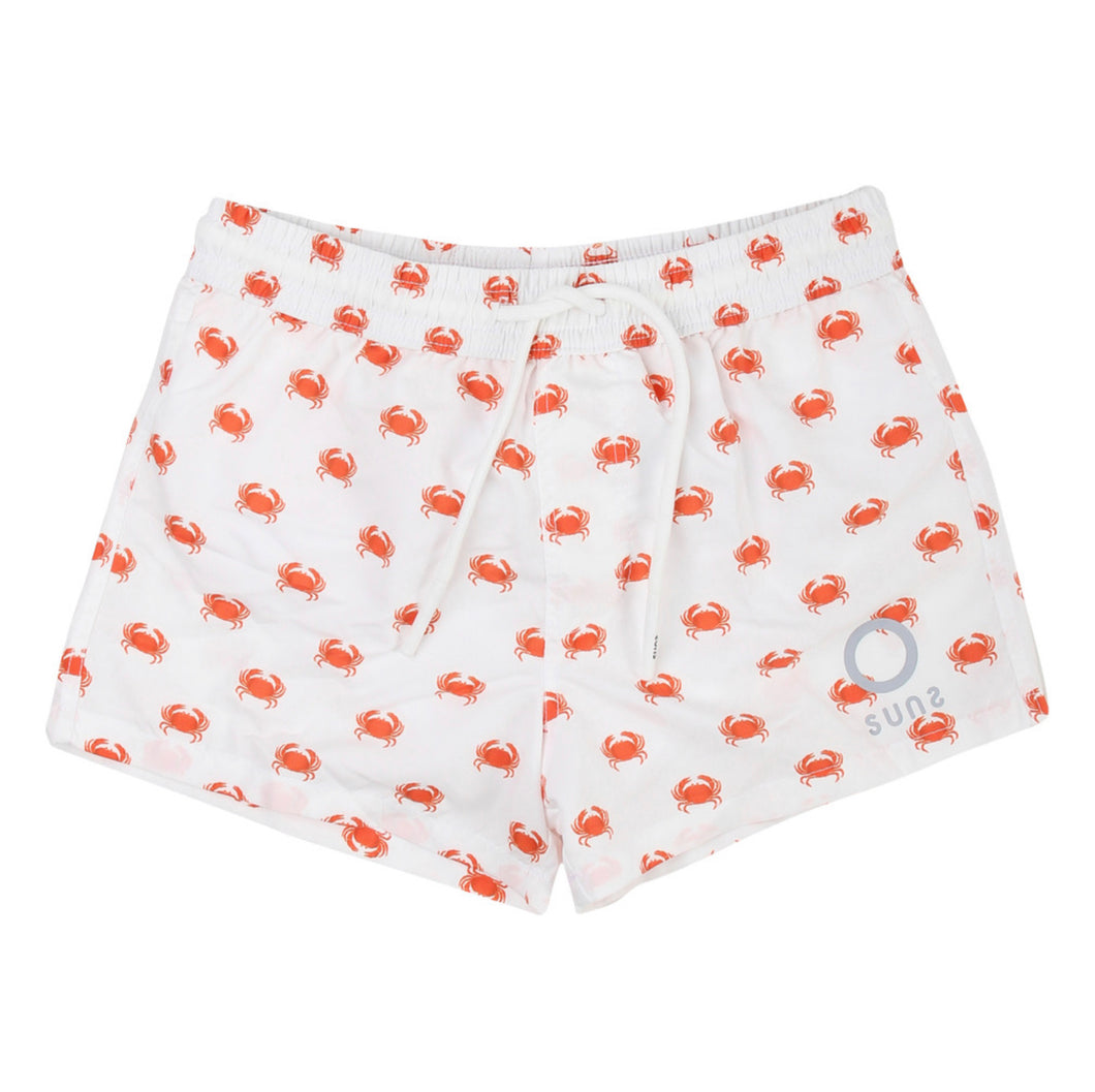 SUNS - SWIMSUIT - Crabs white